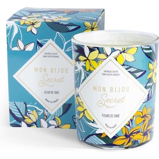 Atmosphera - Bougie Parfumée Fleur De Tiaré 500g - Parfum Exotique Et Élégant