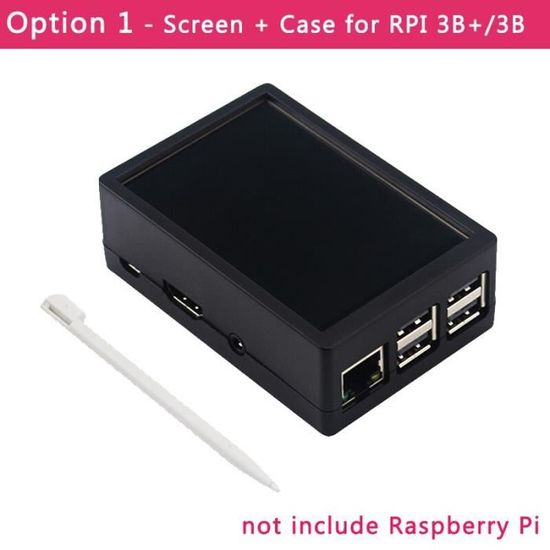 Raspberry Pi Boîtier 4B pour écran tactile 3.5 pouces