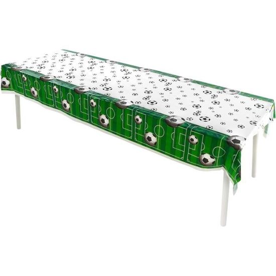 Nappe Jetable Motif Jeu Vidéo 137x274 Cm - Bleu, Pour Fête D'anniversaire, Soirée Gaming, Décoration Thème Geek