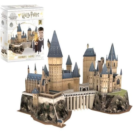 Puzzle 3D - CUBICFUN - Harry Potter Hogwarts Castle - Fantastique - 1 000 pièces - Intérieur