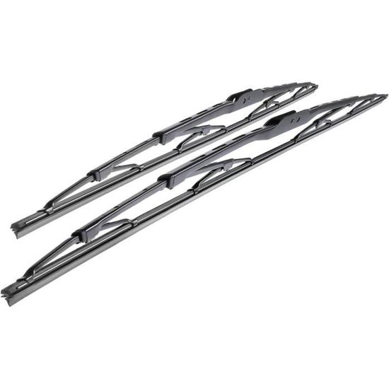 Balais D'essuie-glace Plats Pour BMW Série 3 E90/E91 (2005-2013) - Kit 2 Lames (600mm + 480mm) - Silencieux Et Haute Adhérence