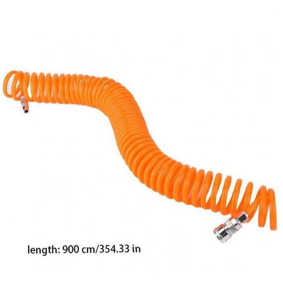 Duokon Tuyau D'air De Recul 8mm * 5mm Flexible PU Recoil Air Tuyau Avec