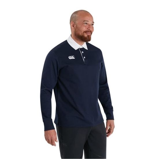 Maillot De Rugby Canterbury Ireland - Homme Taille L - Manches Longues Vert - Occasion Très Bon État (taches)