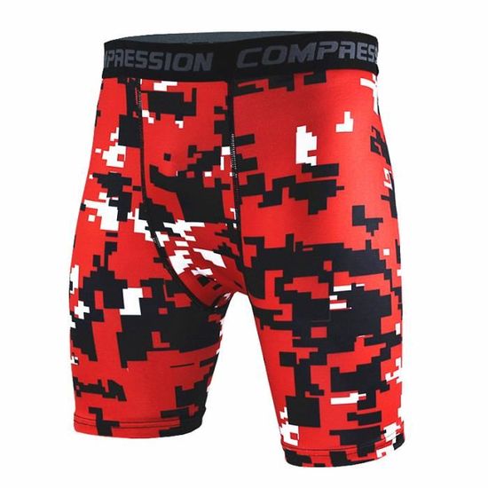 Siboya Pour Homme Short Compression Paquet De 2 Cool Sec
