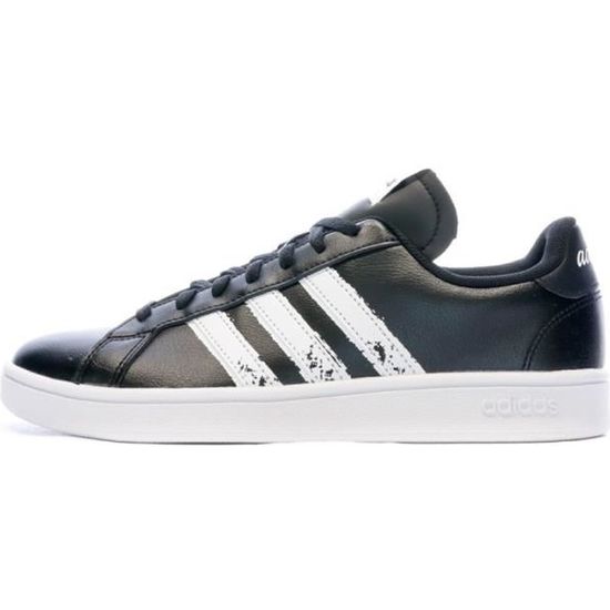 Adidas grand discount court noir homme