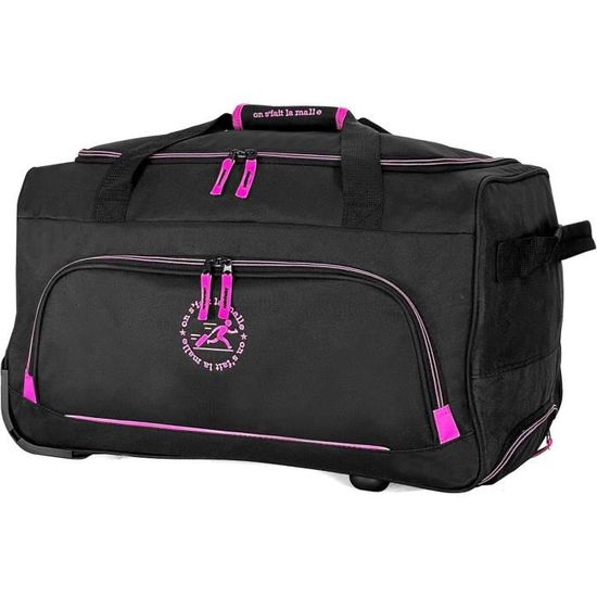 Sac De Voyage à Roulettes High Sierra Mixte Adulte - 50 Litres, Poignée Télescopique, Compartiment Vêtements - Idéal Pour Valise De Sport