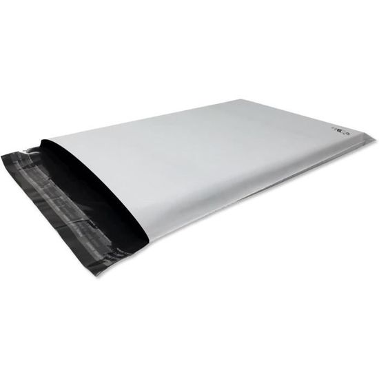 200 Enveloppes Plastique D'Expédition 40x50cm - Opaques, Imperméables - Pour Vêtements