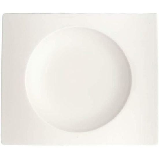 Coupelle Villeroy & Boch Newwave - Assiette à Salade En Porcelaine Premium, 15 X 15 Cm, Blanc - 4