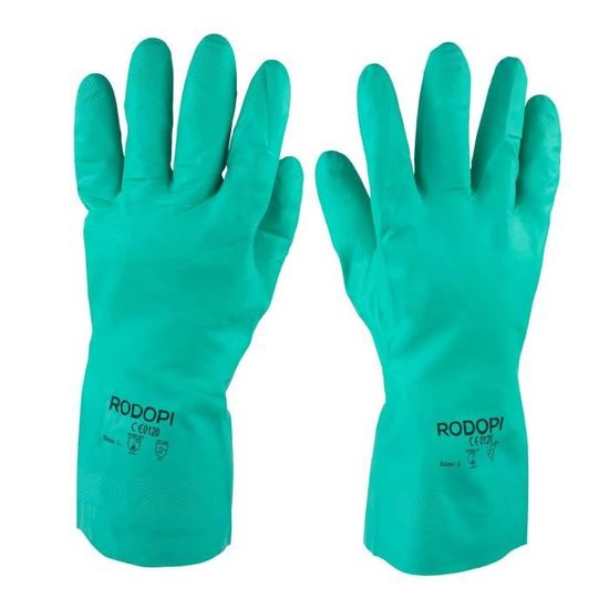 Chemix-Comfort Lot De 12 Paires De Gants De Nettoyage En Nitrile Pour ...