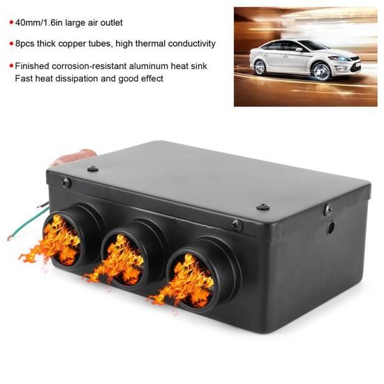 Chauffage Voiture Allume Cigare Portable - Dégivreur Et