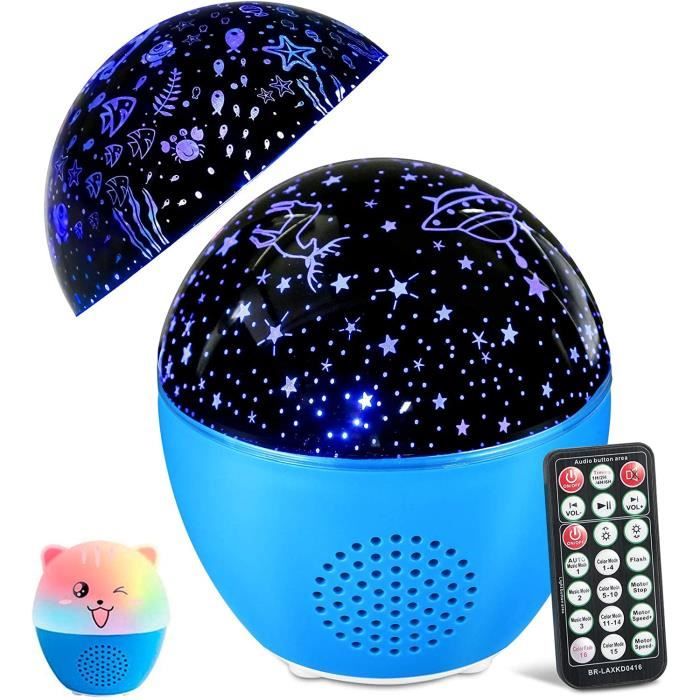 Led Veilleuse Enfant Lampe Projecteur Etoiles E Ocean Veilleuse Bebe Usb Rechargeable Lumiere Enceinte Bluetooth Musique Telecomman Cdiscount Puericulture Eveil Bebe
