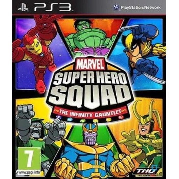 Thq Super Hero Squad / Jeu PS3