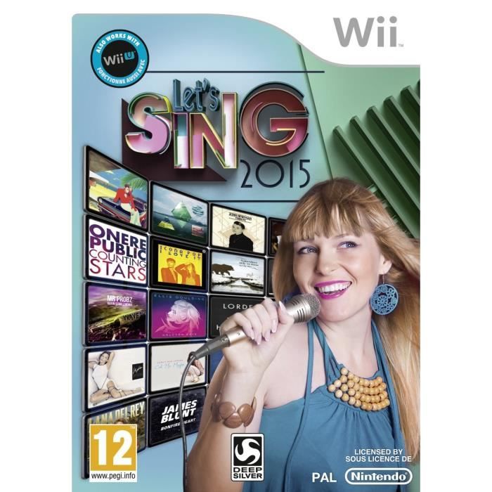 Let' Sing 2015 Micro Inclus Wii - vue 3