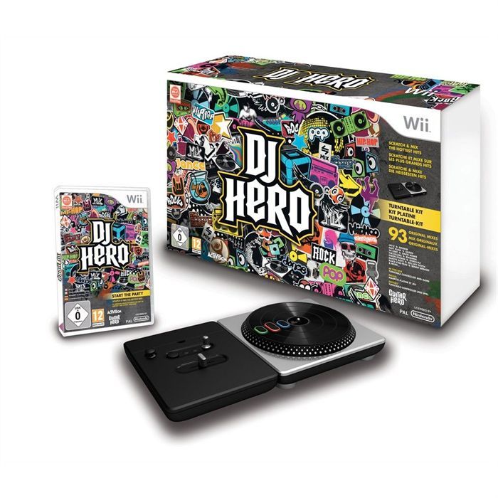 Dj Hero + Platine Pour Wii