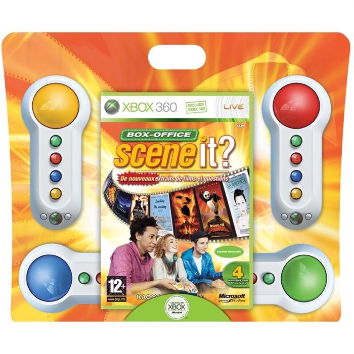 Microsoft Oem Pack Scene It 2 + Buzzers Jeu Xbox 360