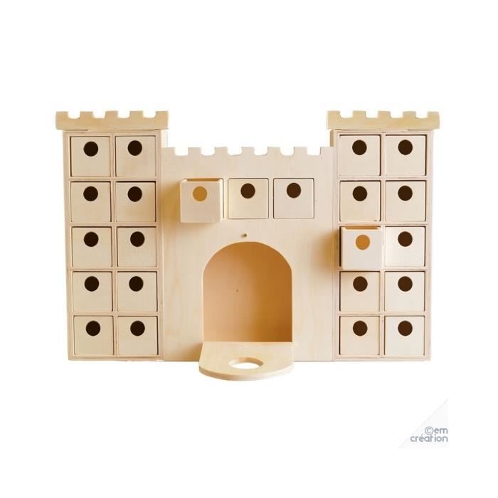 Artemio - Château à décorer avec casier