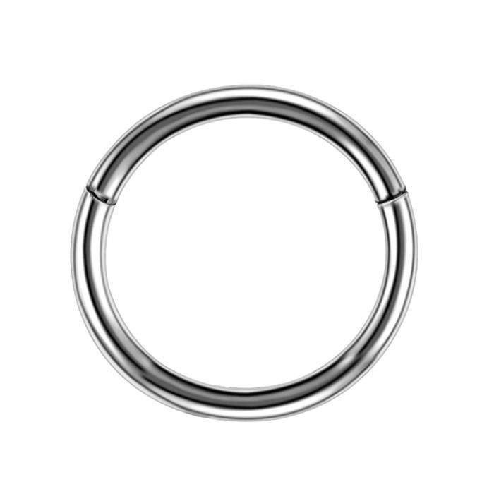 OUFER Titane G23 Piercing d'oreille Hoop Tragus Daith Helix Cartilage Anneau de Nez Septum de Segment Articulé,16G/1,2 mm