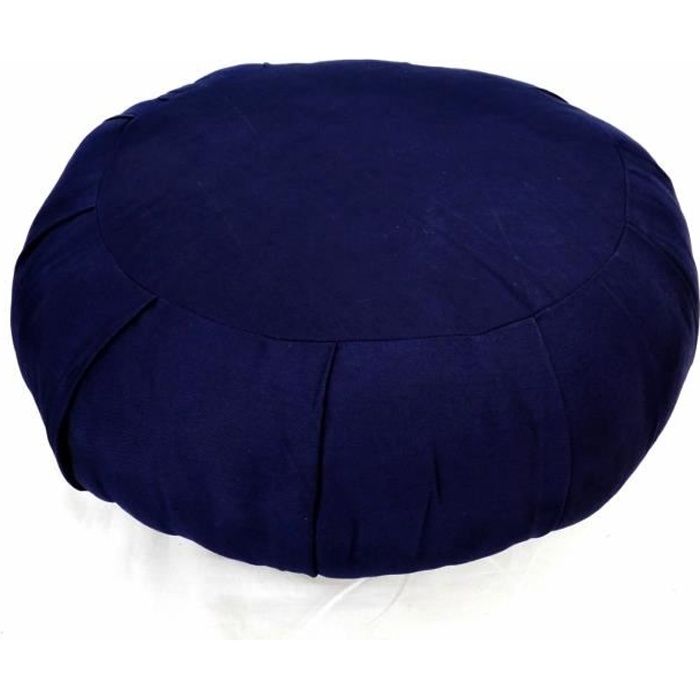 Zafu Traditionnel Bleu Marine