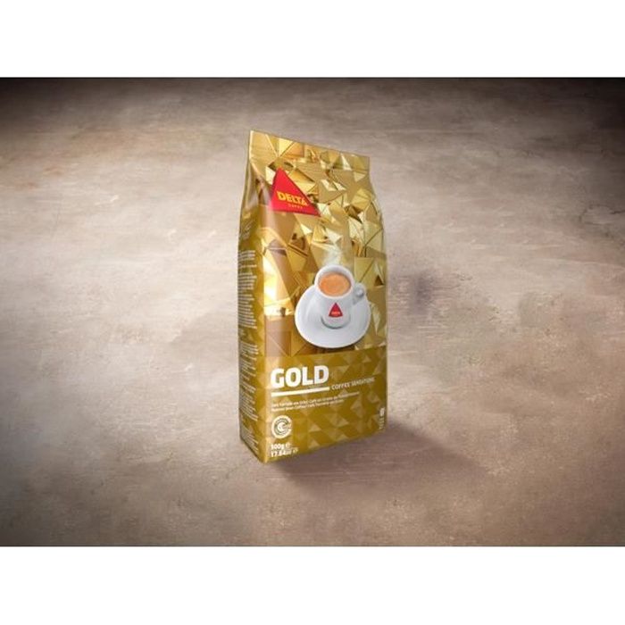Delta cafés Gold grains 500g