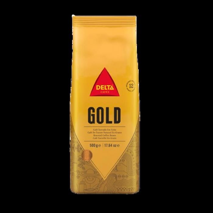 Delta cafés Gold grains 500g