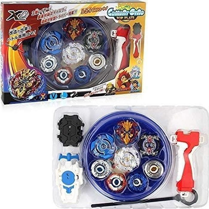 Nouvelles Toupie de Combat Burst avec Toupies Switch Strike et Arène pour Enfants