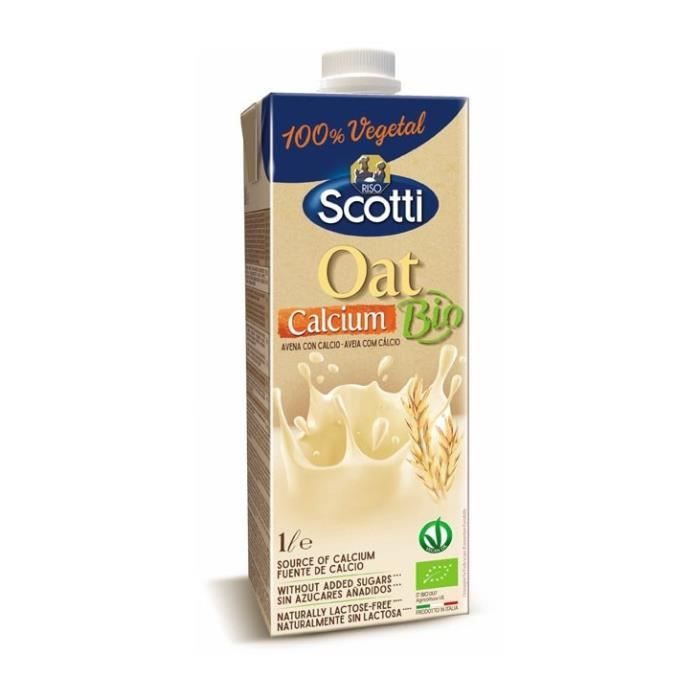 Boisson avoine + calcium 1l - Riso Scotti