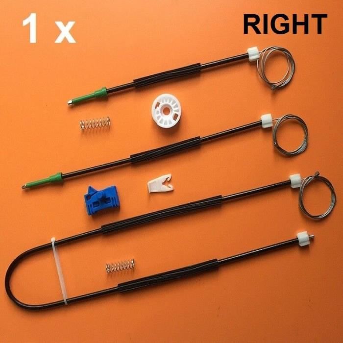 Lève-vitres,KIT de réparation de lève vitre avant gauche droite, pour PEUGEOT 307 CABRIOLET 2003 – 2008 - Type Or