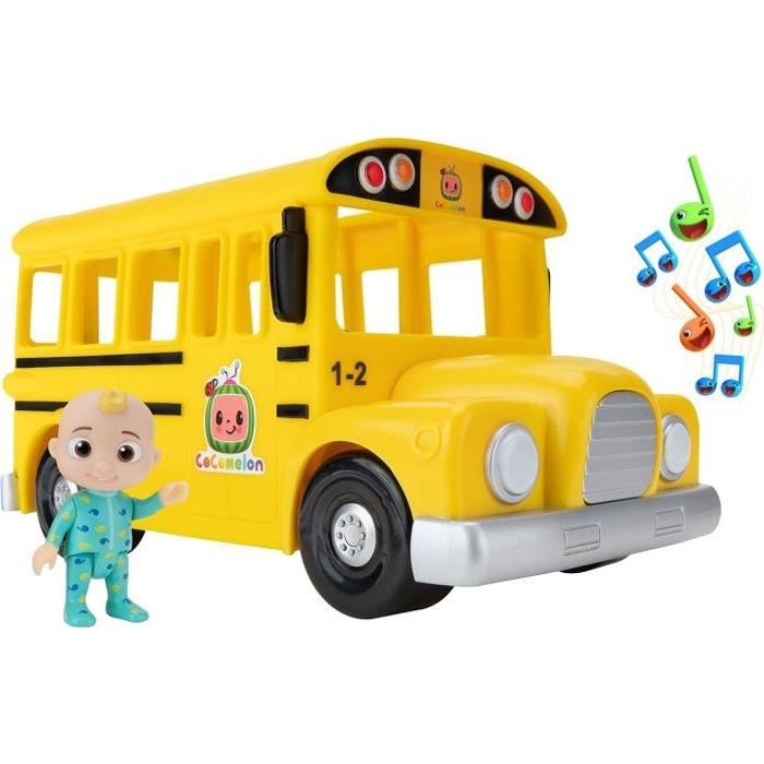 BANDAI Cocomelon - Bus scolaire musical