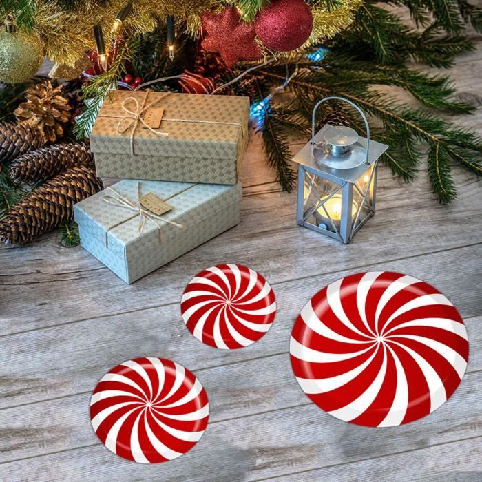12 Pcs Plancher Stickers Muraux Amovible Stickers de Bonbons de Bande Dessinée pour La Maison Murs Plafond Garçons Chambre Enfants