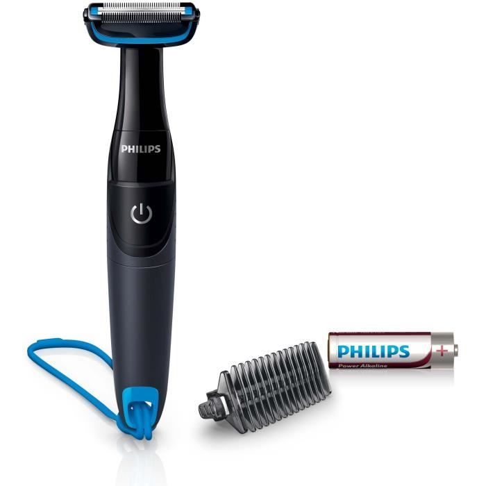 PHILIPS BG1024/16 Tondeuse corps - 100% étanche - Bleu