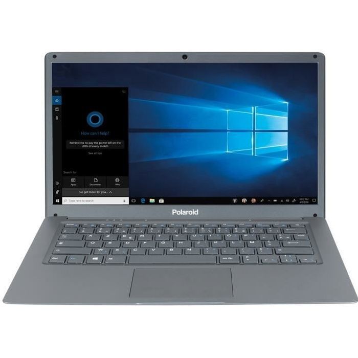PC portable 14.1'' - PRO SERIE - 4/128Go - USB 3.0 - mini HDMI - Intel HD Graphics 400 POLAROID