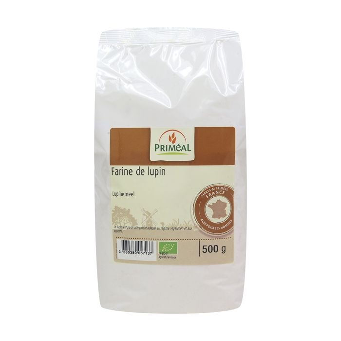 PRIMEAL - FARINE DE LUPIN France 500G