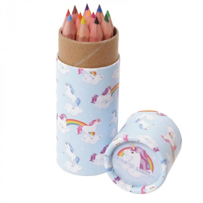 Mini Pot à Crayons de Couleur Licornes Unique