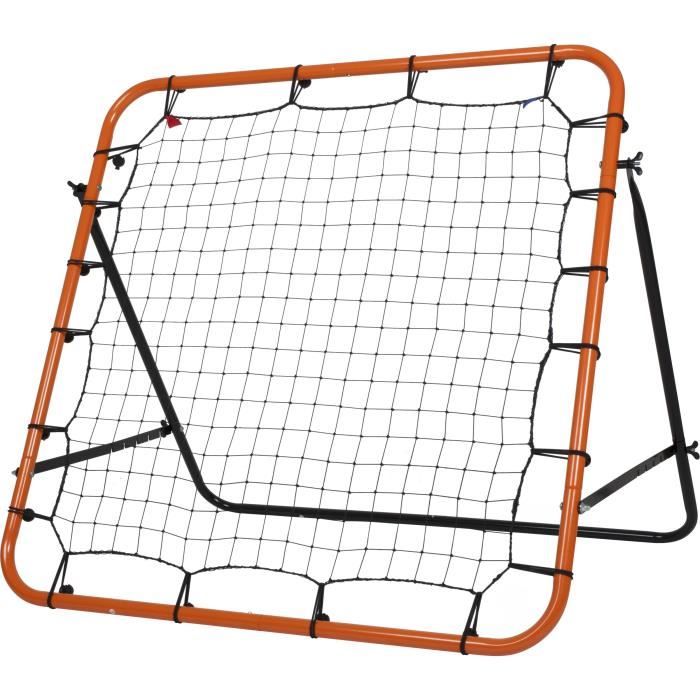 STIGA Filet de renvoi de football Kicker 100 - 1 x 1 m - Orange