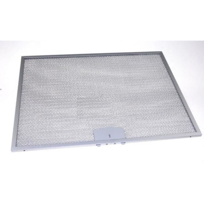 Filtre antigraisse métallique pour hotte Hotpoint-Ariston 482000031201