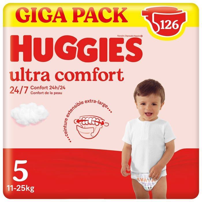 Couche jetable - couche dapprentissage Huggies - 2575741