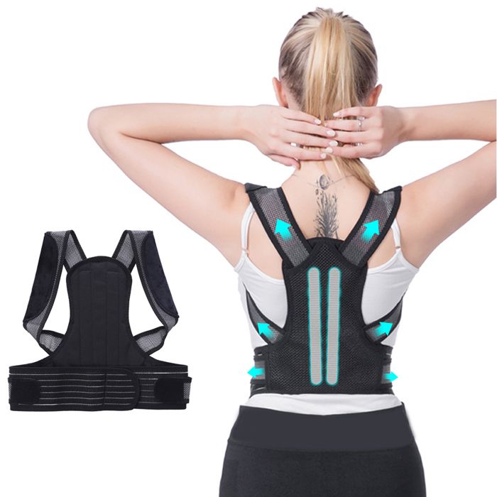 Support Dorsal Portable Respirant Backonfy Innovagoods à Prix