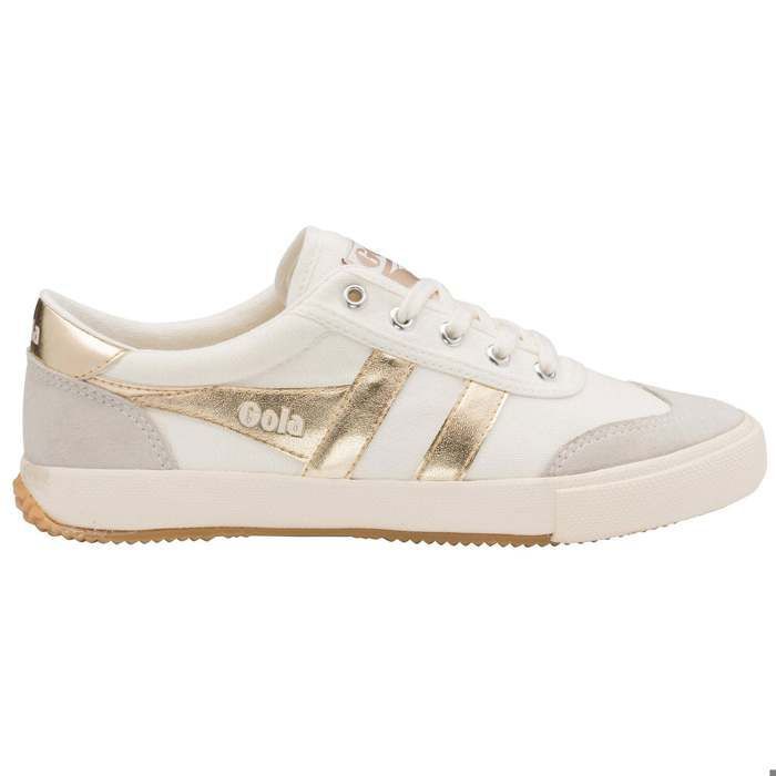 Chaussures indoor femme Gola - off white/gold