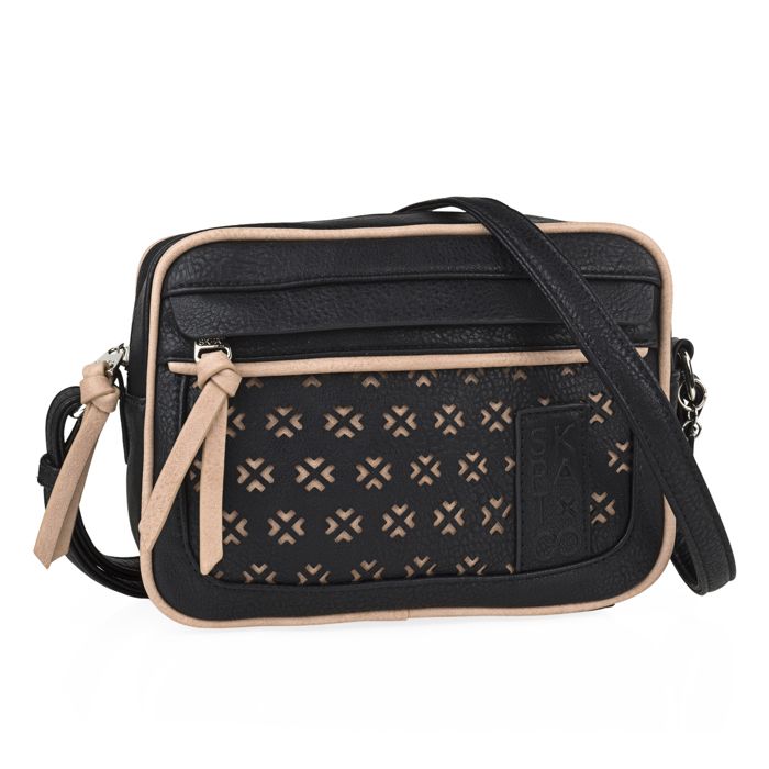 Sac À Main Femme Élégant Sac Bandoulière Femme Cuir Sac Femme Tendance Sac À Ma 325086 Negro-Taupe Sac À Main Femme Élégant Sac Bandoulière Femme Cuir Sac Femme Tendance Sac À Ma 325086 Negro-Taupe