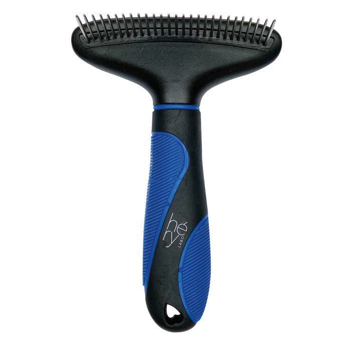 Étrille pour chien Héry - noir/bleu - Noir - M