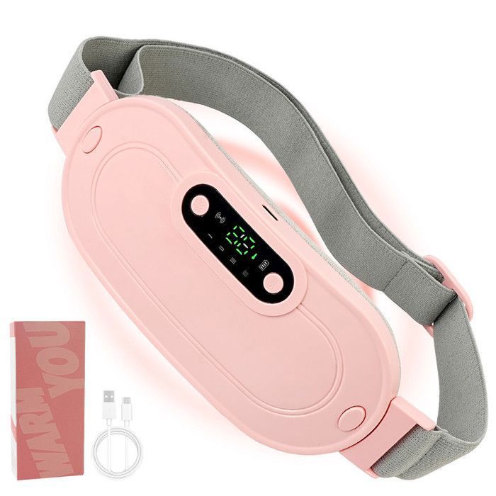 Ceinture Chauffante Menstruelle / Massage Ventre - Coussin Chauffant, Neuf Sous Blister