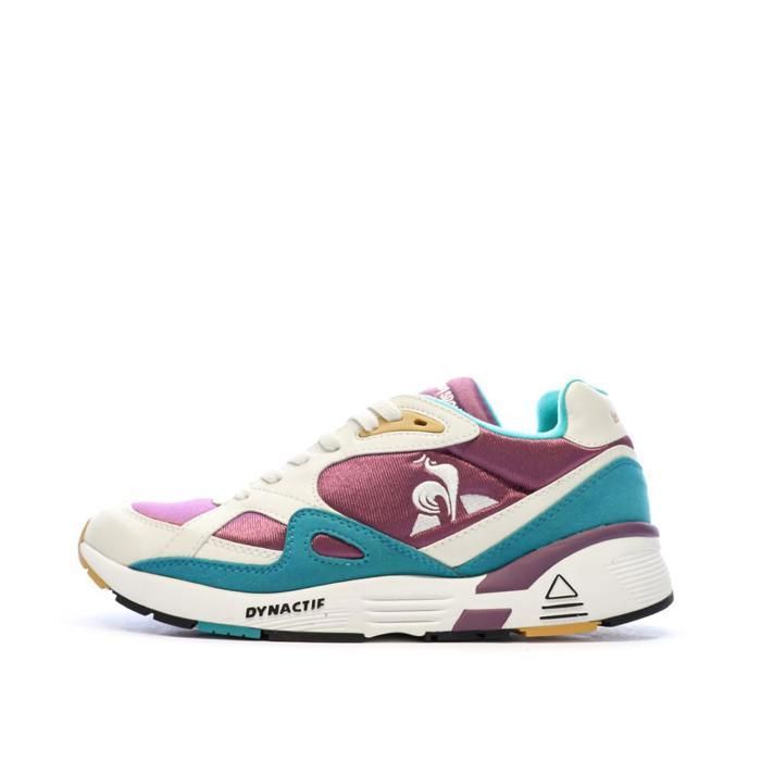 Le Coq Sportif Baskets Violette/Turquoise Homme Le Coq Sportif Lcs R850 Mountain