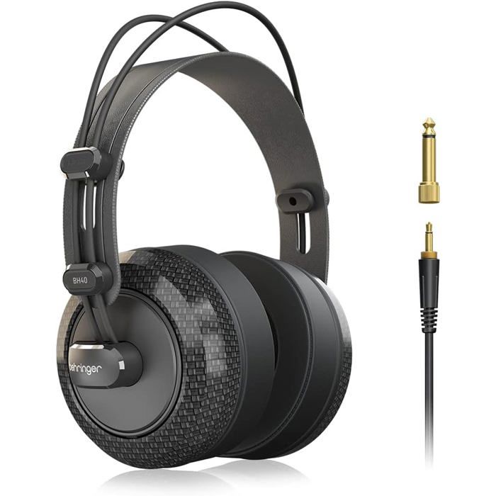 Casque - BEHRINGER - BH40 - Circum-Aural - 40 mm - Haute Fidélité - Isolation de bruit