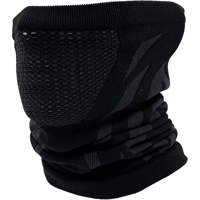 Tour de cou thermique dhiver cache-cou en polaire coupe-vent écharpe épaisse pour le ski le vélo et la moto