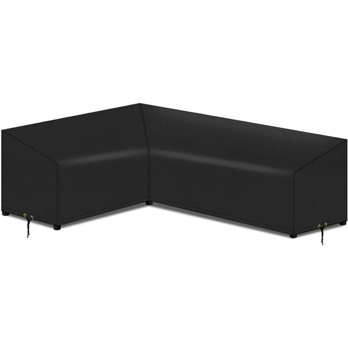 Housse de canapé dangle - PZCC - Forme L - 300x300x98 cm - Plastique imperméable - Anti-poussière