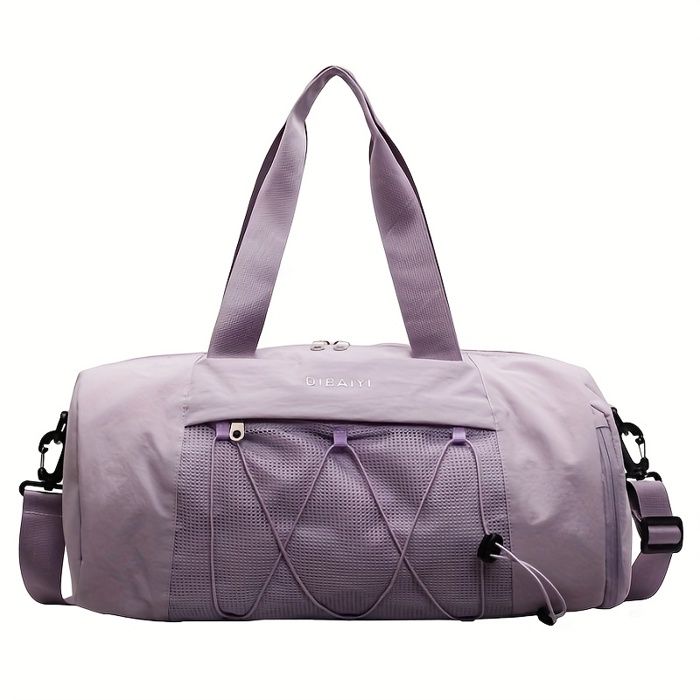 Sac de sport et de fitness - Séparation humide - Tissu Oxford - Utilisation épaule bandoulière main - Grande capacité