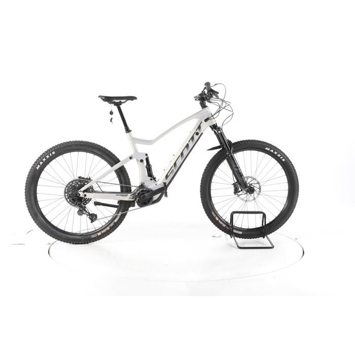 Vélo électrique - Scott Strike eRIDE 910 - blanc - VTT électrique tout suspendu - Bosch 625 Wh Reconditionné