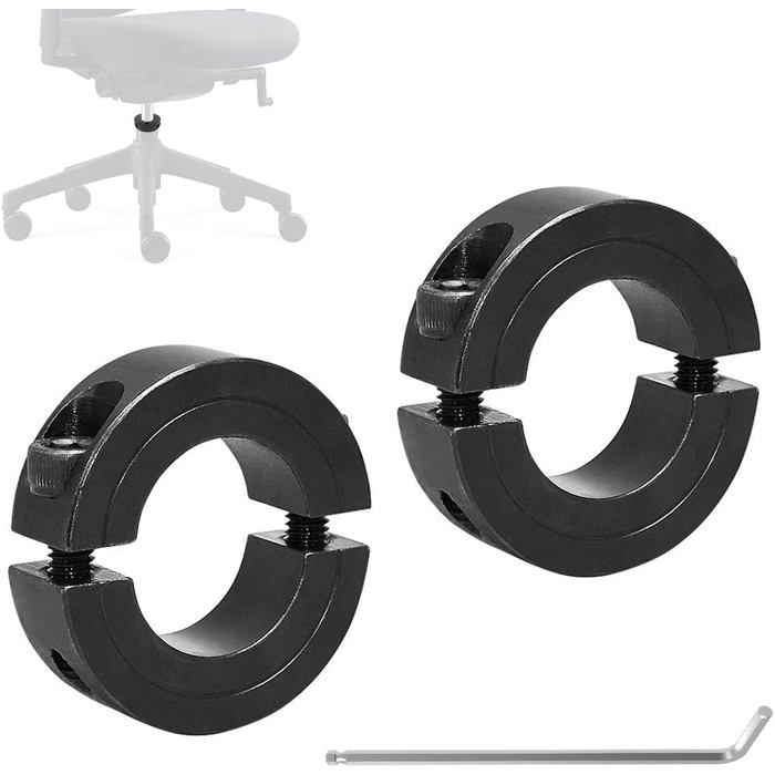 Lot De 2 Butées Pour Réparer Une Chaise De Bureau Qui Coule 28 Mm Fix Sinking-Pinces De Chaise De Bureau Pour Arrêter De Cou[CA55]