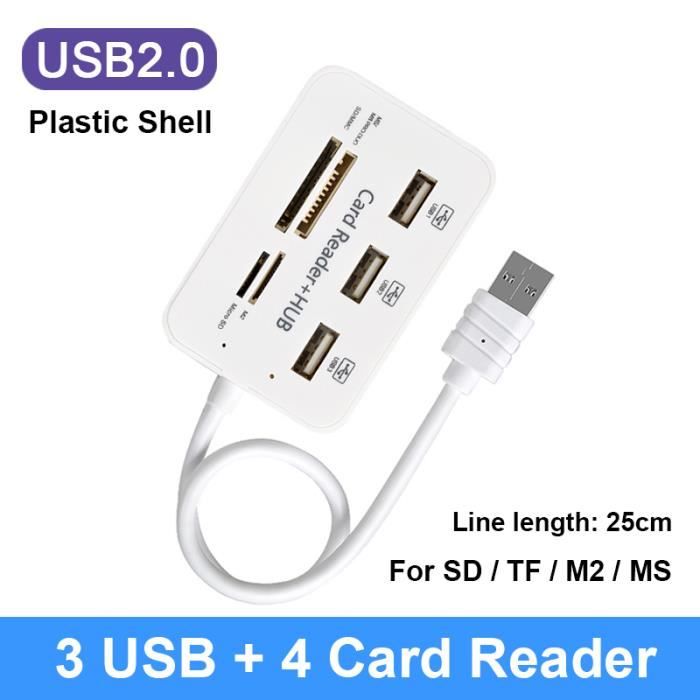 USB C Lecteur Carte SD USB 3.0 Adaptateur de Carte Mémoire USB 3.0 Lecteur  Carte Micro SD Compatible avec MacBook Pro Air M1 2[98] - Cdiscount  Informatique