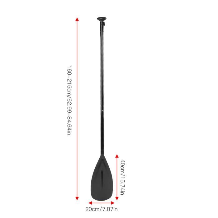 DeWin Planche de Surf aileron PVC Longboard Planche à pagaie Grande aileron de Queue Accessoire de Surf de Remplacement(Jaune
